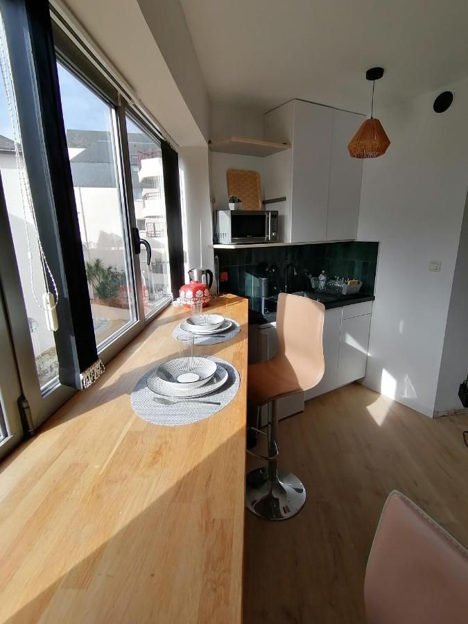 Vannes: Charmant Studio Sur Le Port Exteriör bild