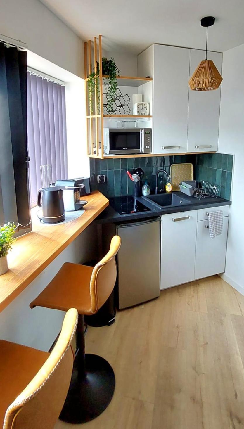 Vannes: Charmant Studio Sur Le Port Exteriör bild